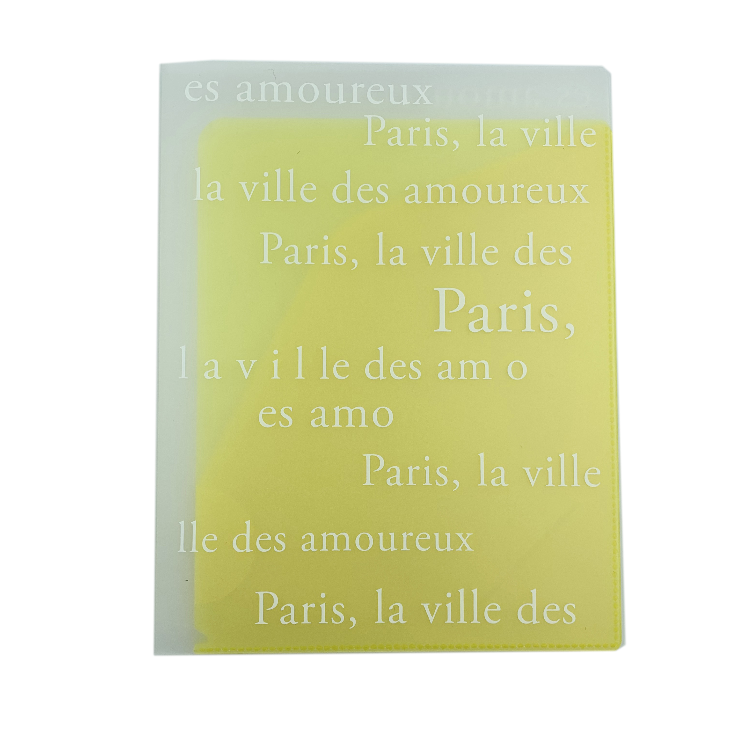 Double a bìa nhiều ngăn - mẫu paris