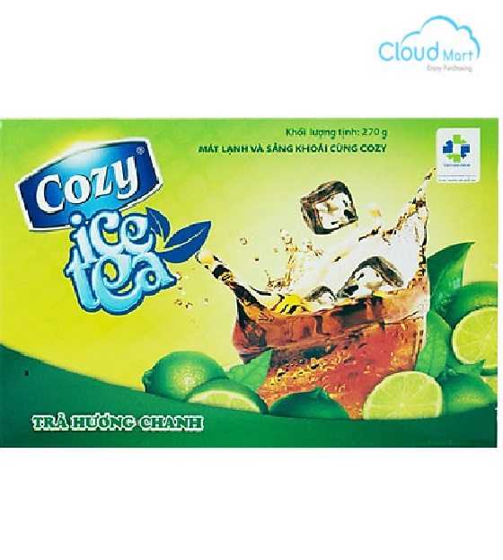 Trà Cozy hòa tan hương Chanh 270g - Nguyên Vật Liệu Pha Chế - Cloud Mart