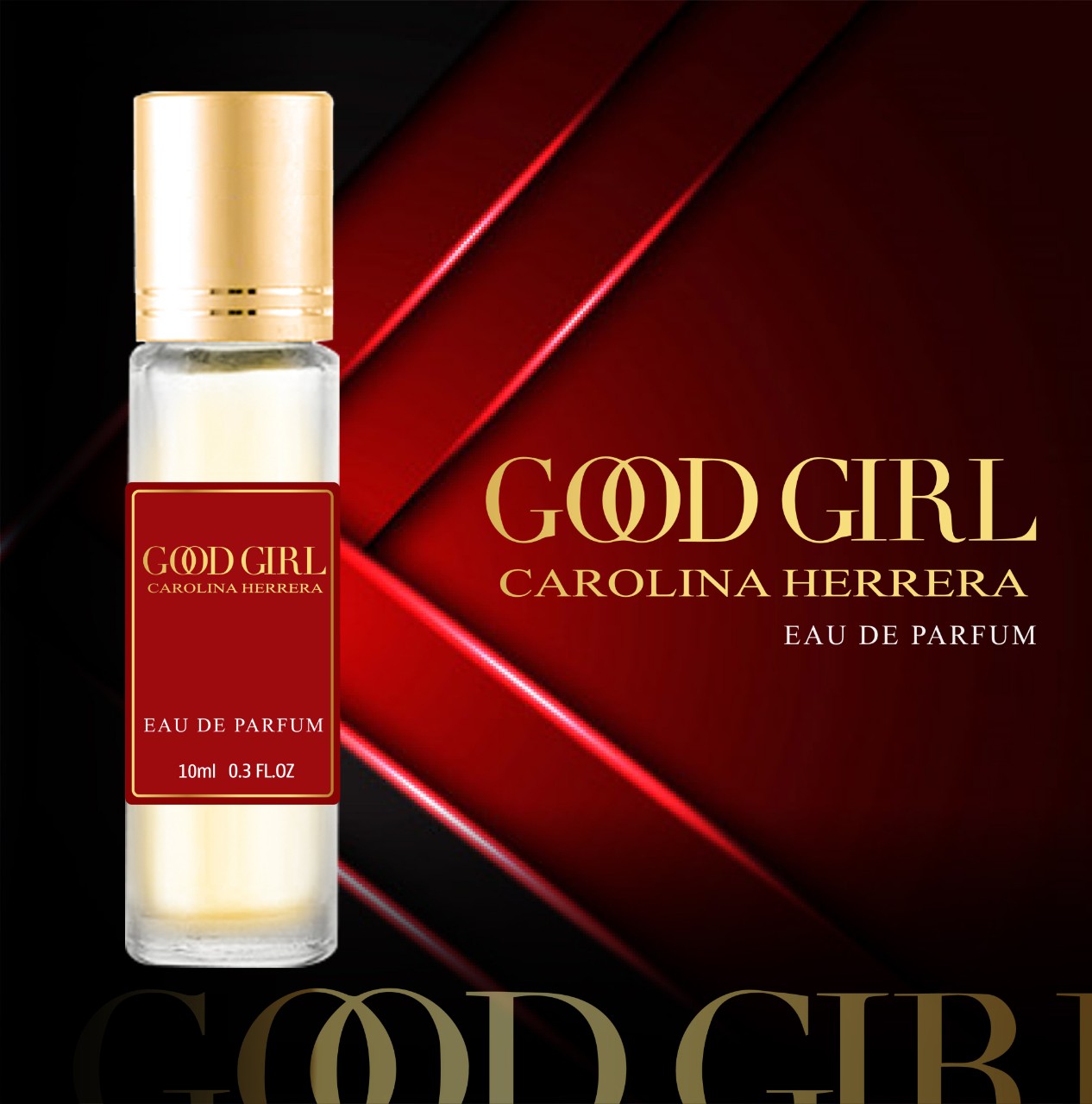 Nước Hoa Tinh Dầu Dạng Lăn Hương Good Girl Carolina Herrera Lưu Hương 12h - Chai 10ml