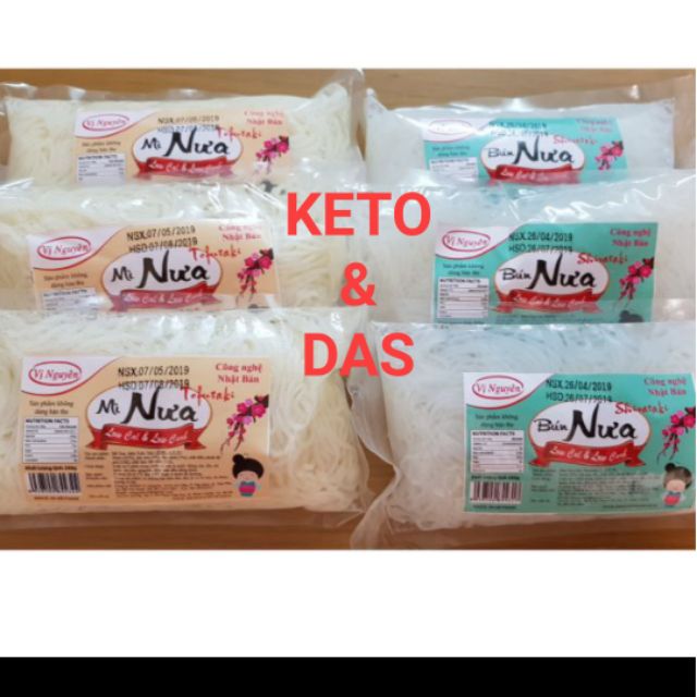Combo 10 gói bún nưa/mì nưa/miến nưa/phở nưa ăn keto das-4 bún 3 mì 3 phở nưa cam kết hàng đúng mô tả chất lượng đảm bảo an toàn đến sức khỏe người sử dụng đa dạng mẫu mã