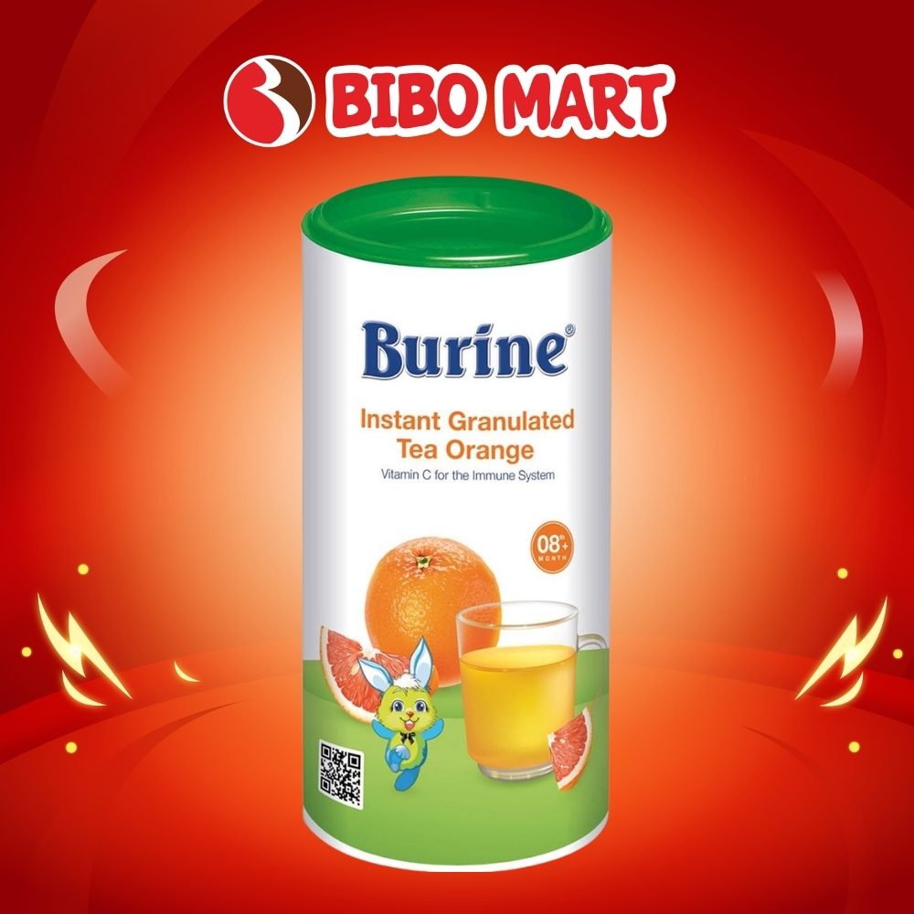 Trà Cốm Hoa Quả Burine Cam Nam Mỹ 200g Trên 8 Tháng -