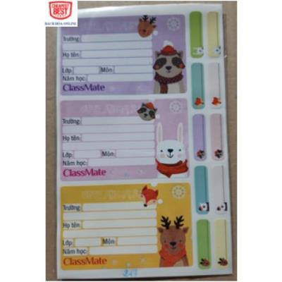 Nhãn vở classmate cl-nt219