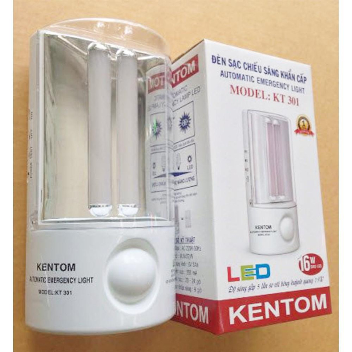 Đèn sạc khẩn cấp kentom kt301