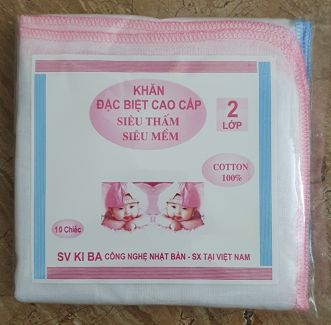 Khăn sữa kiba kb