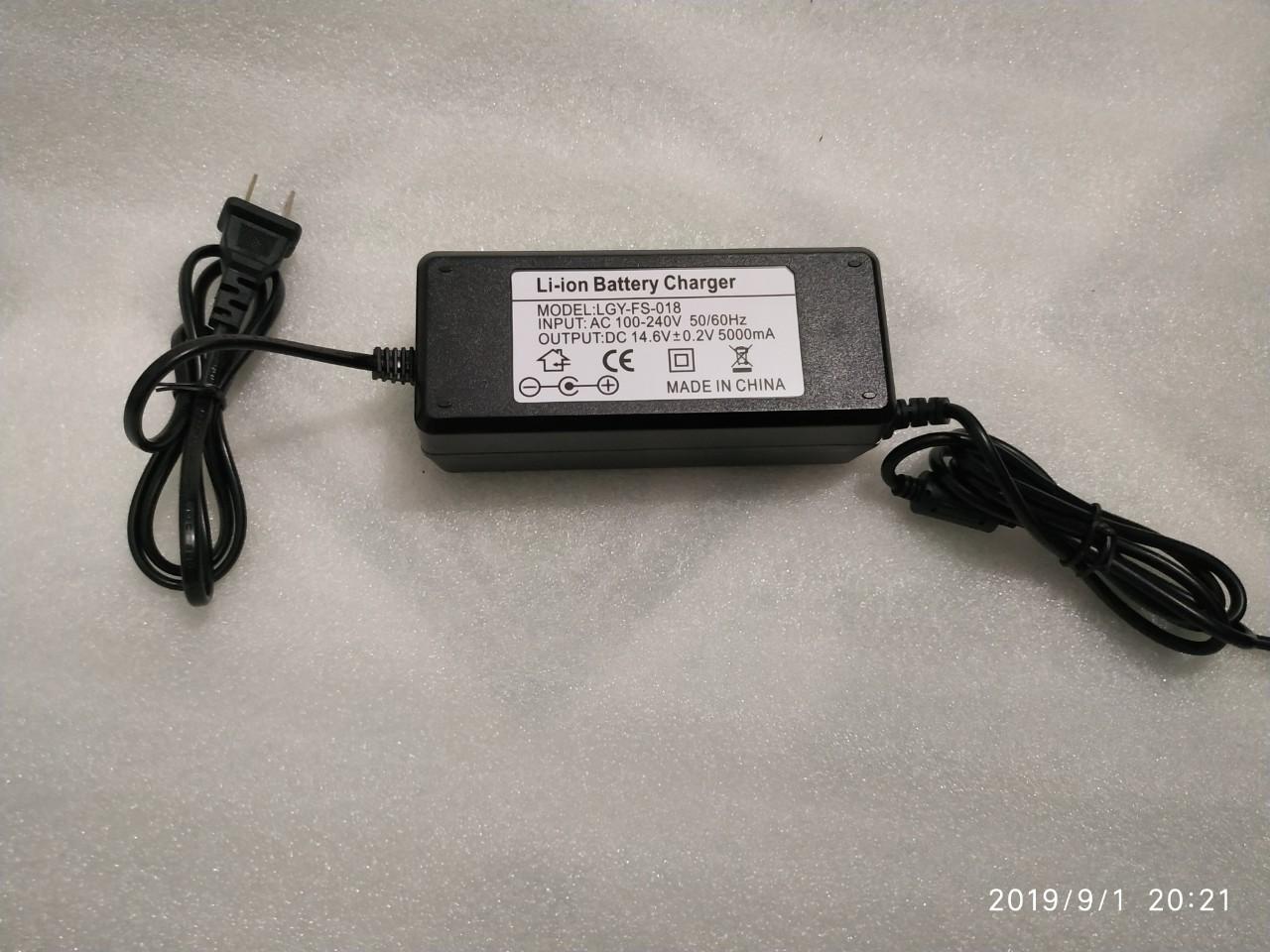 Adapter 14.6v 5ah bộ chuyển nguồn 220v sang 14.6v sạc pin lithium
