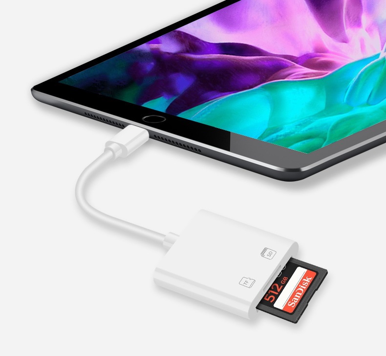 Đầu đọc thẻ nhớ iPhone iPad ( SD / Micro SD )