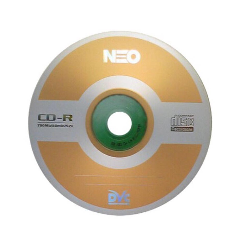 Đĩa Cd Trắng Neo - Combo 10 Đĩa Kèm Vỏ