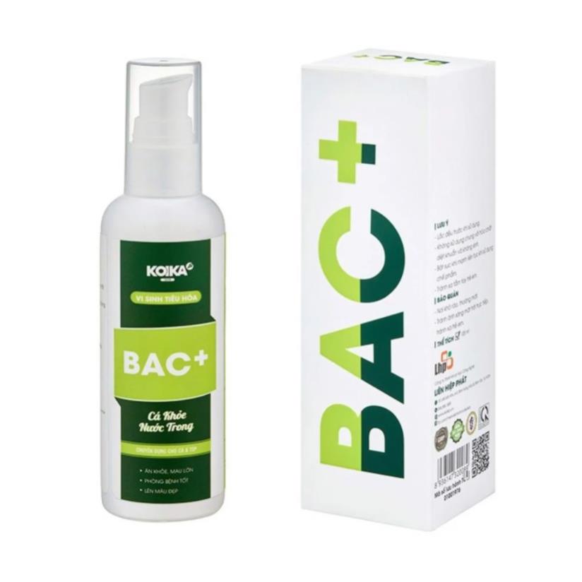Men vi sinh tiêu hóa cho cá BAC +