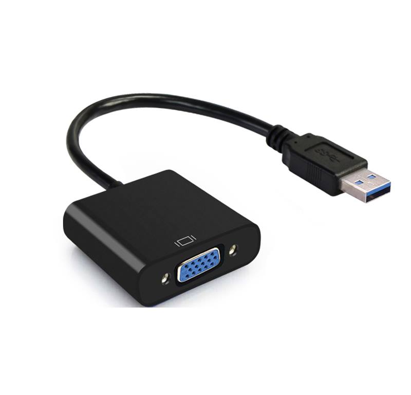 Cáp Chuyển Đổi USB 3.0 Sang VGA Kết Nối Màn Hình Phụ Không Cần Vga Rời