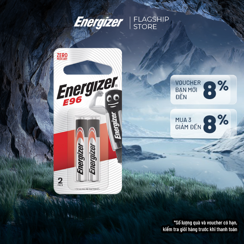 Pin aaaa energizer e96 bp2 - vỉ 2 viên