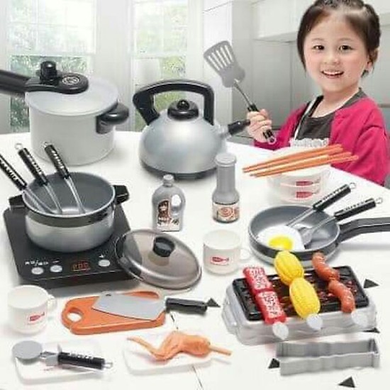 Bộ đồ chơi nấu ăn 36 món kèm đồ ăn