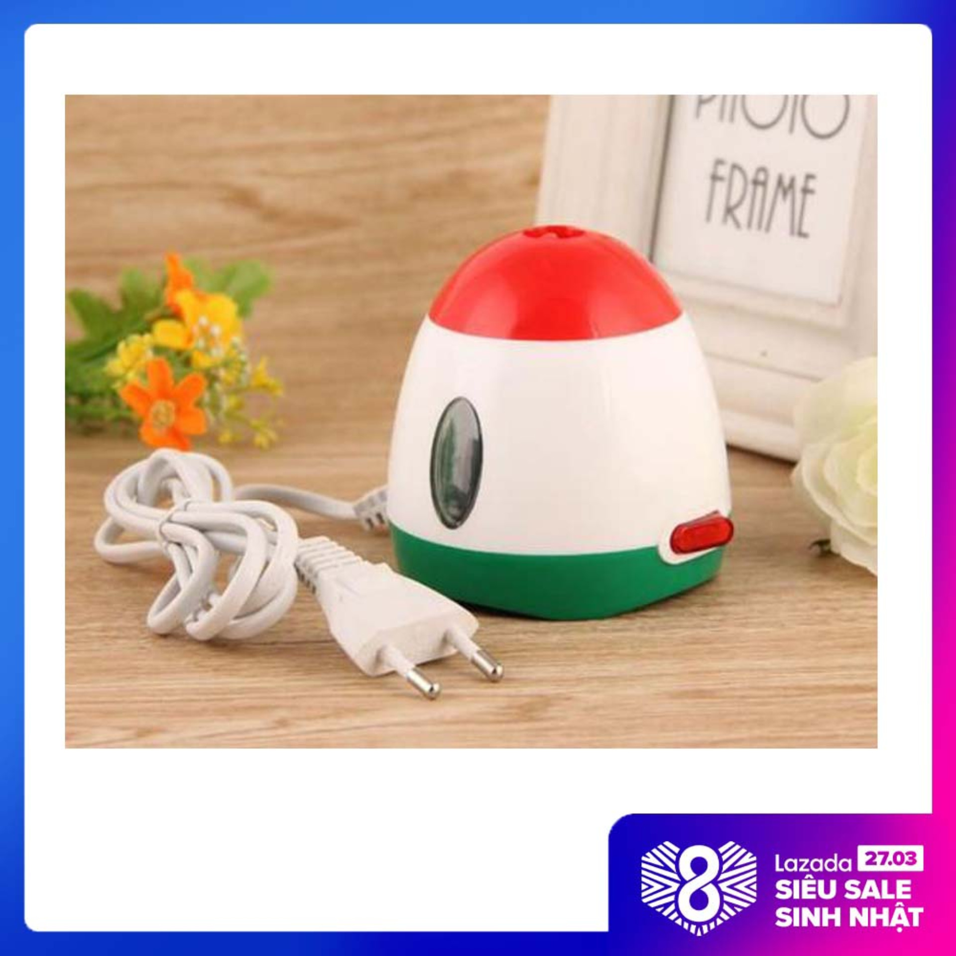 Đèn Bắt Muỗi , Máy Đuổi Muỗi Côn Trùng Bằng Tinh Dầu  + Tặng Kèm Tinh Dầu - An Toàn với Trẻ Nhỏ