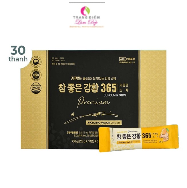 Thạch Nghệ Nano Collagen Curcumin 365 Hàn Quốc
