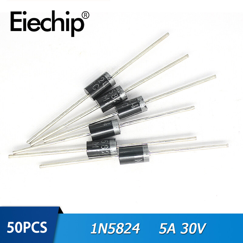 50pcs 1n5824 in5824 do-27 schottky diode 5a 30v