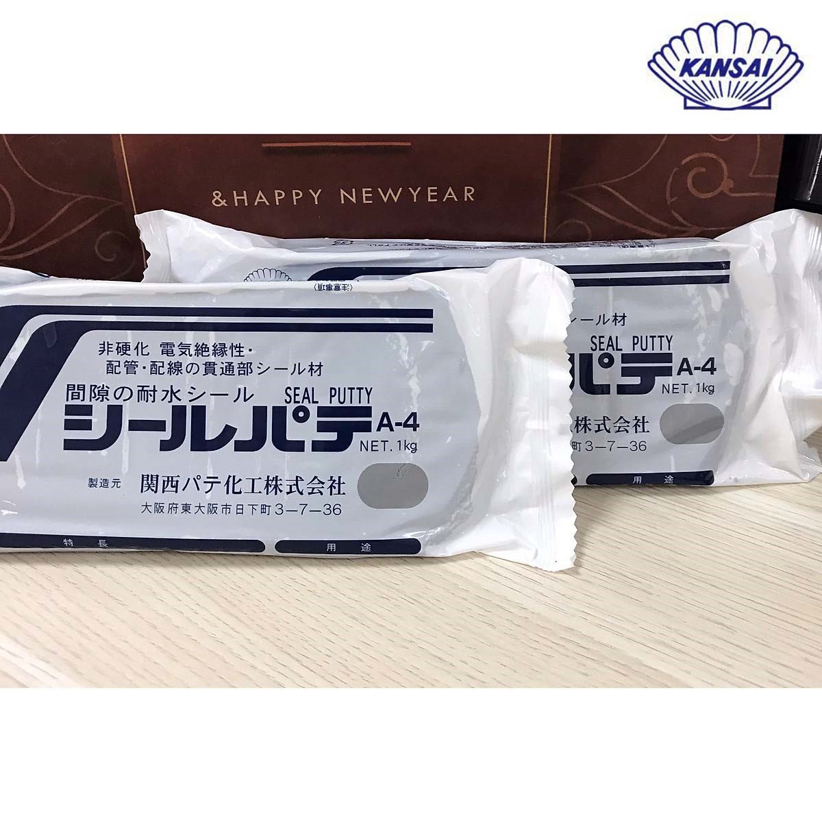 Đất sét công nghiệp seal putty a4 - 1kg/gói - hàng nhập khẩu chính hãng nhật bản