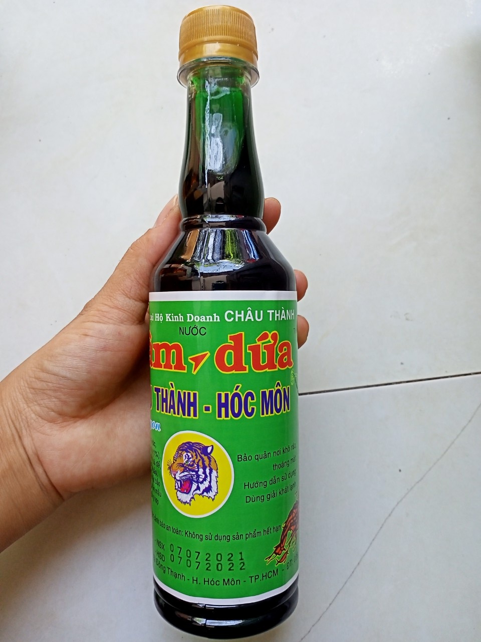[HCM]Siro hoa quả Châu Thành 450ml (Sâm dứa nhạt - màu xanh)