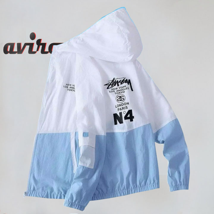 [HCM]Áo Khoác Dù Nam Nữ 2 Lớp Phối N4