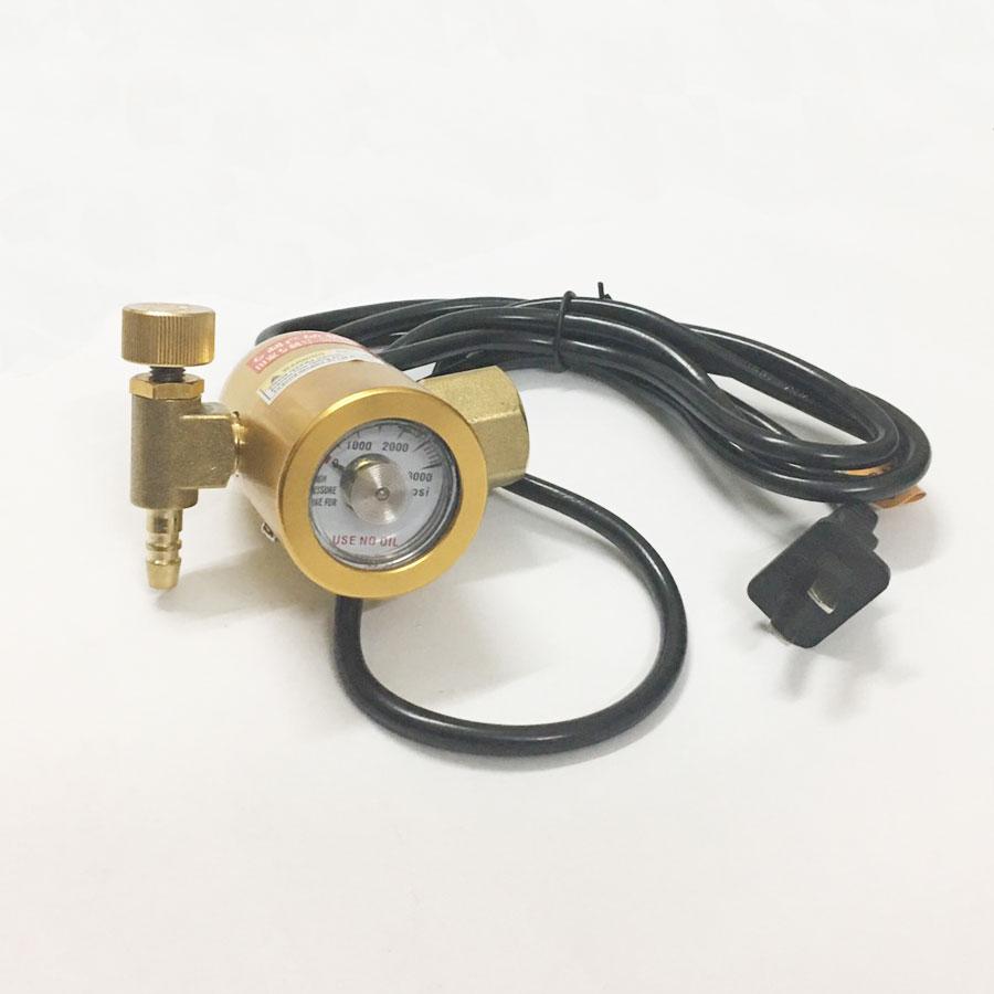 Đồng hồ khí co2 tiết kiệm khí 220v - dùng cho bình khí co2