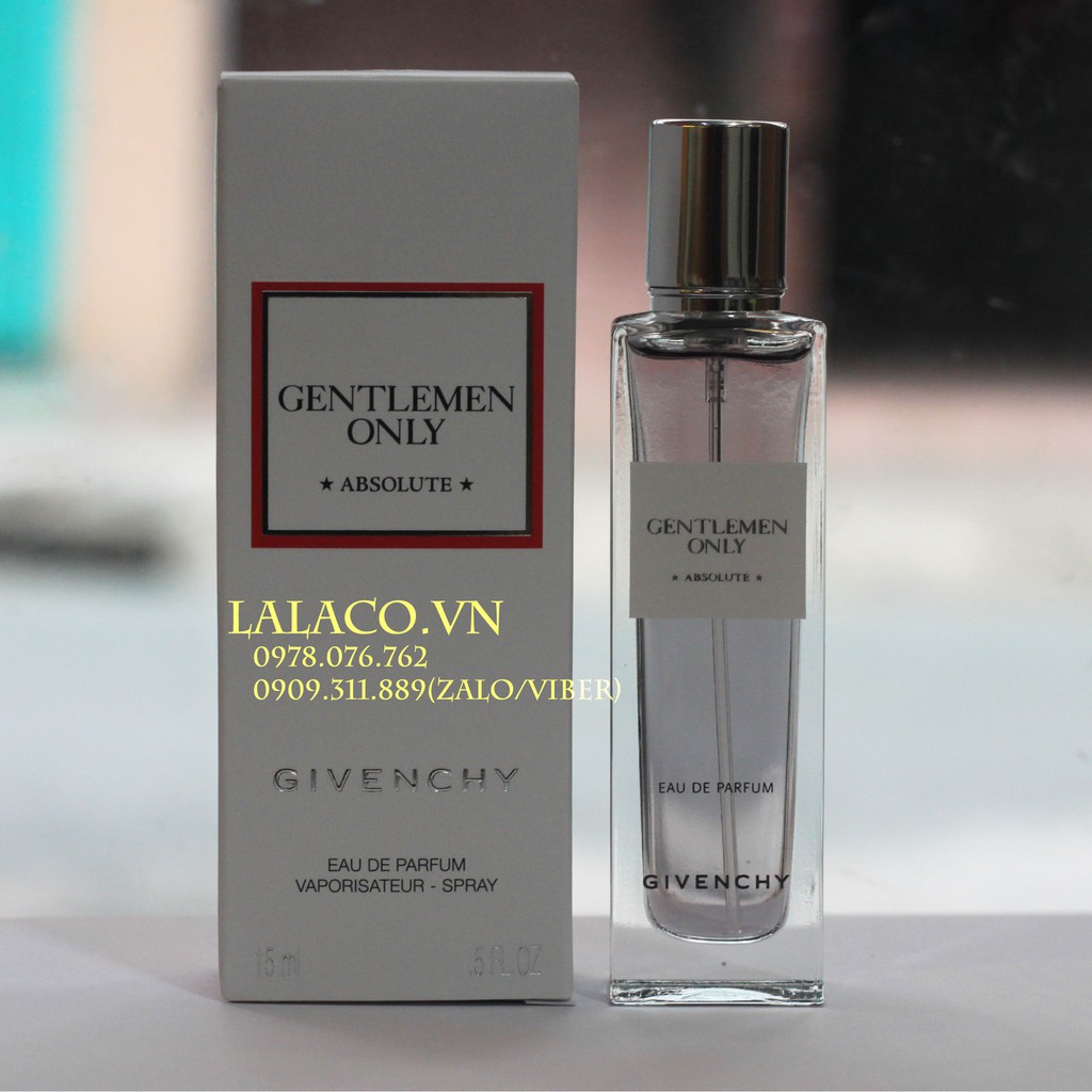 [HCM]Nước hoa Nam Givenchy Gentlemen Only Absolute 15ml