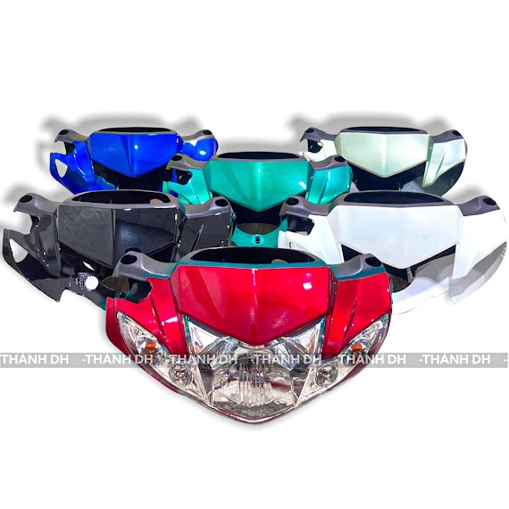 Đầu sirius pha đèn + ốp đủ màu-