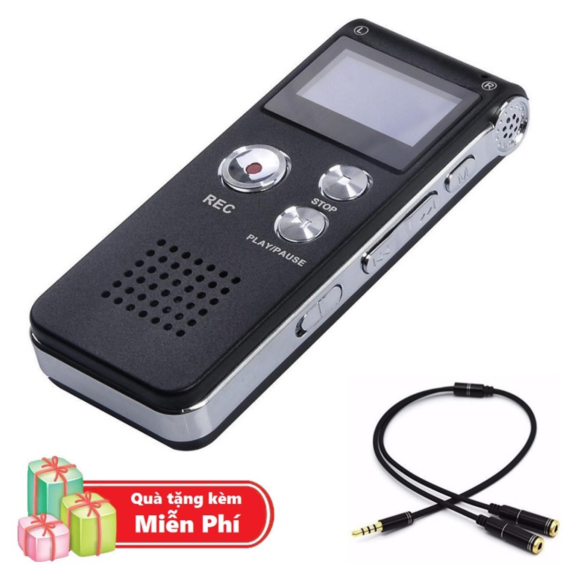 Máy ghi âm cầm tay Chuyên dụng SK-012 - Máy ghi âm stereo Tích hợp ghi âm cuộc gọi điện thoại bàn