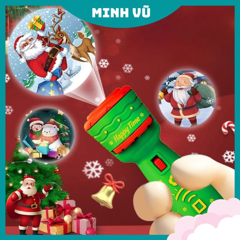 Đèn pin chiếu hình phiên bản Giáng sinh 2023🎄🎄🎄🎁🎁🎁