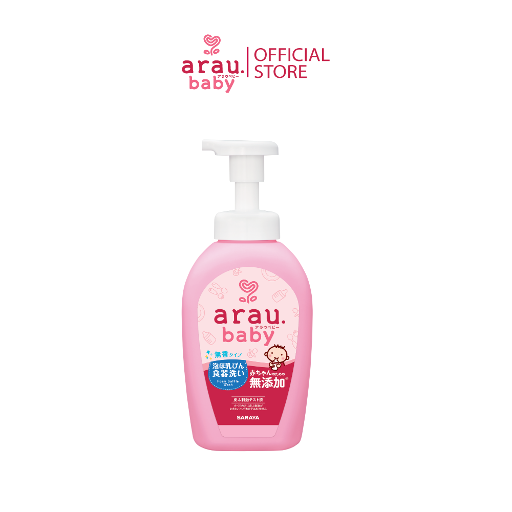 Nước rửa bình sữa Arau Baby dạng bình 500ml
