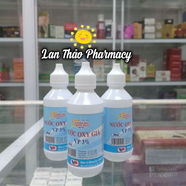 Nước oxy già vĩnh phúc giúp sát khuẩn vết thương giá tốt