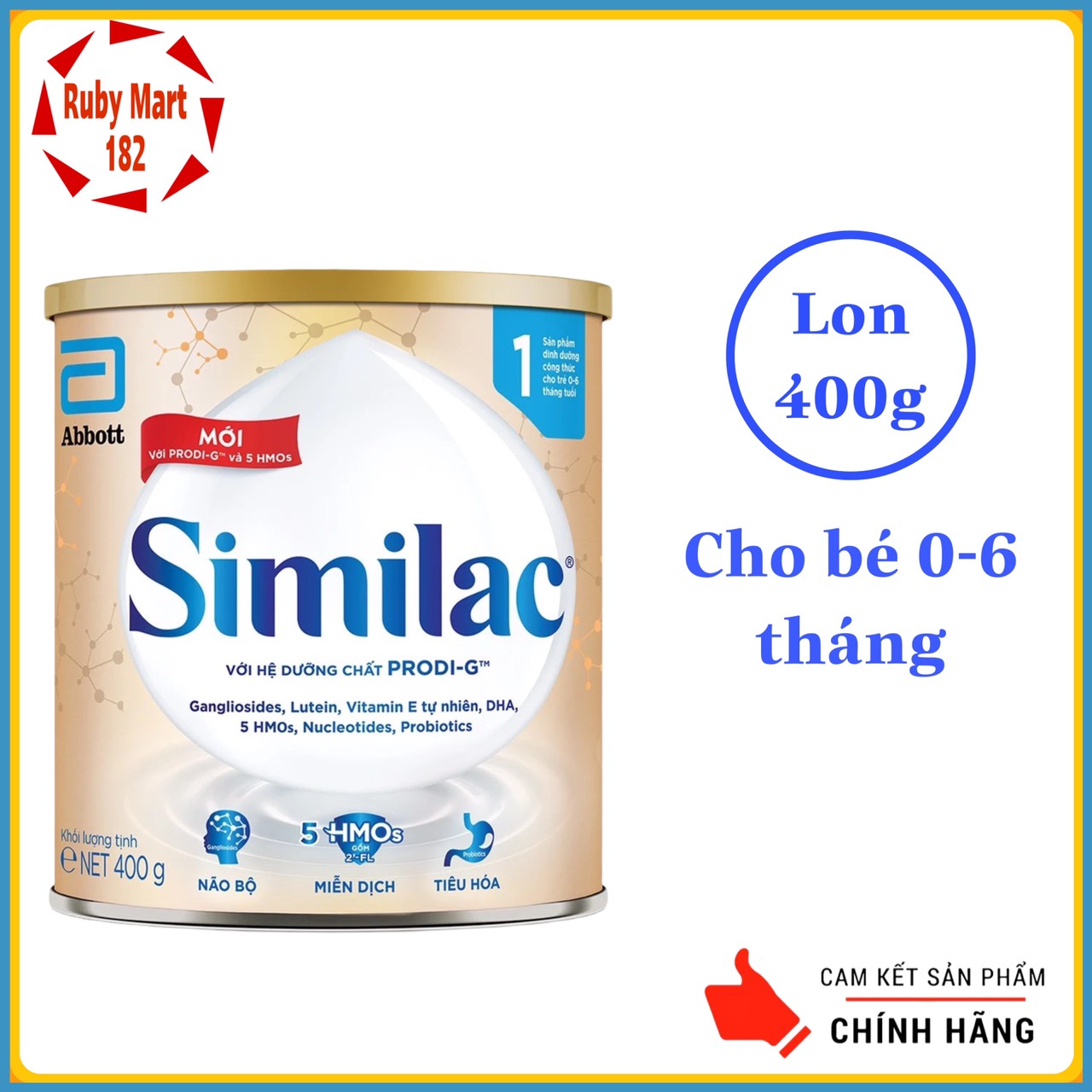Sữa bột similac 5g số 1 400g