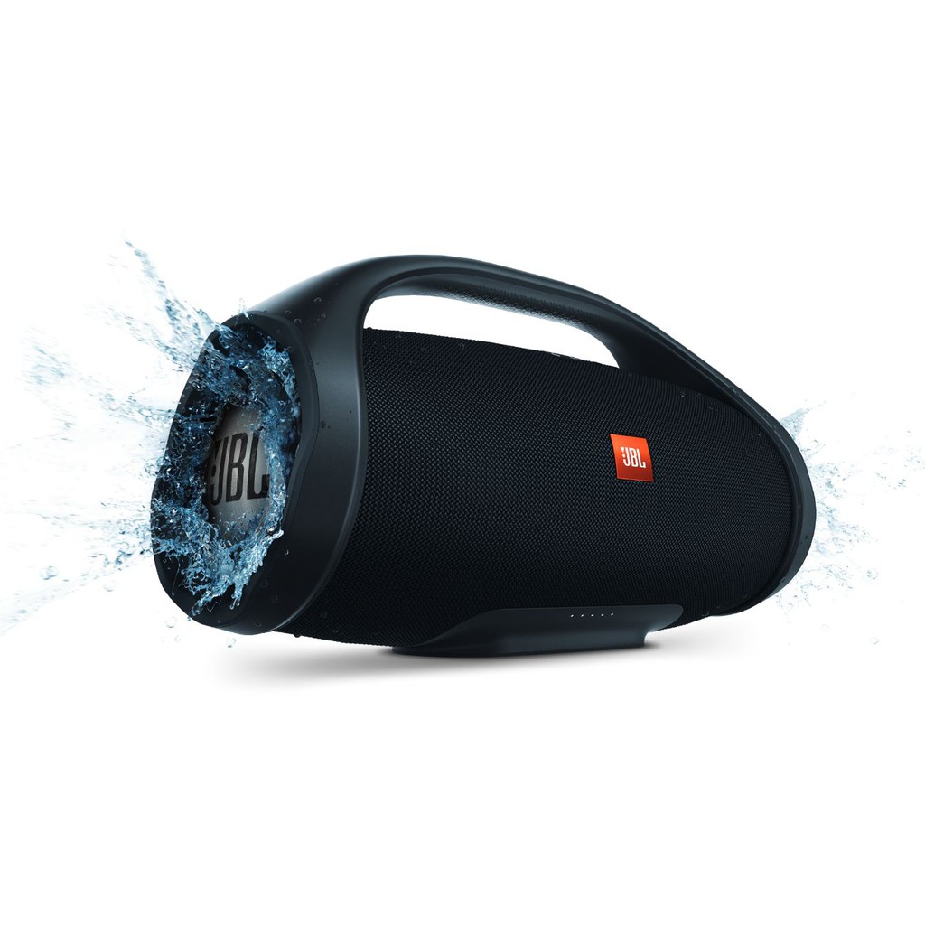 Loa bluetooth JBL BOOMBOX 100W Loa cực đại , Loa công suất lớn, Loa JBL Boombox kì vọng tạo nên những đột biến trong dòng loa Bluetooth di động Dưới loa được bố trí dải đèn Bảo Hành 12 Tháng