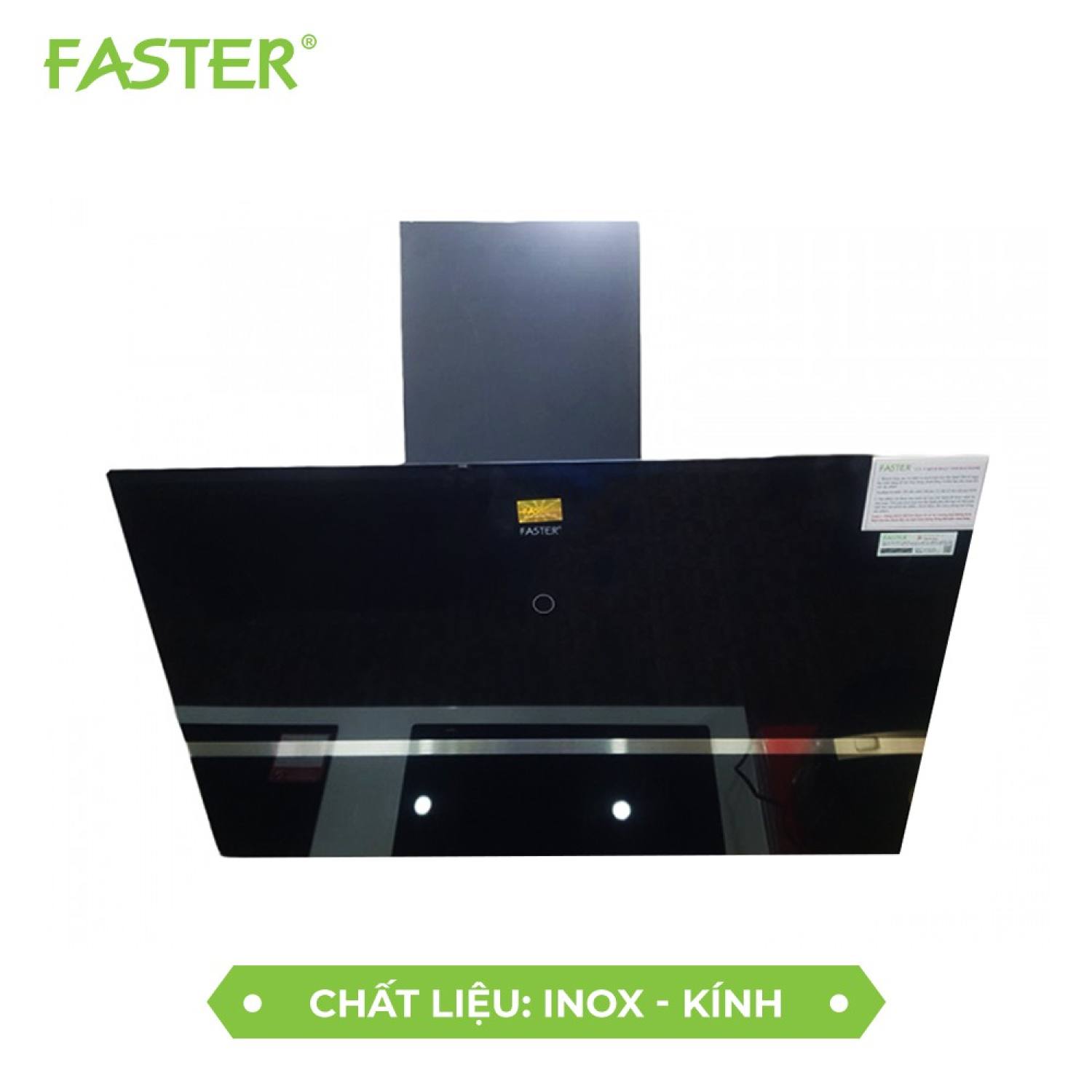 Máy hút mùi faster fs 3688ss size 70/90cm - bảo hành chính hãng 24 tháng
