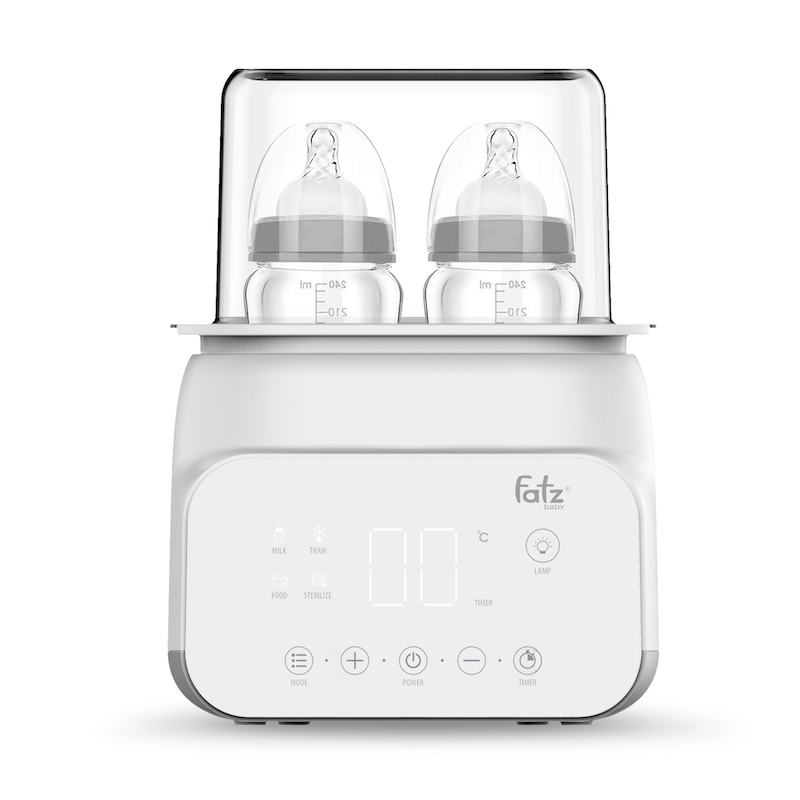Máy hâm sữa tiệt trùng điện tử 2 bình duo 4 fatzbaby fb3095mx