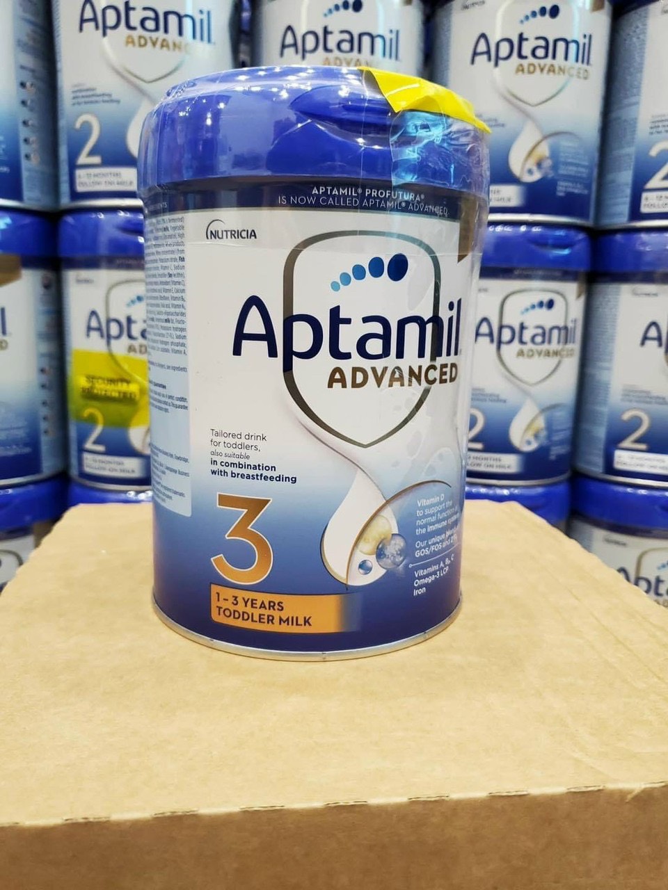 Sữa Aptamil Advanced Pro Anh số 3 cho bé 1-3 tuổi 800gr mẫu mới