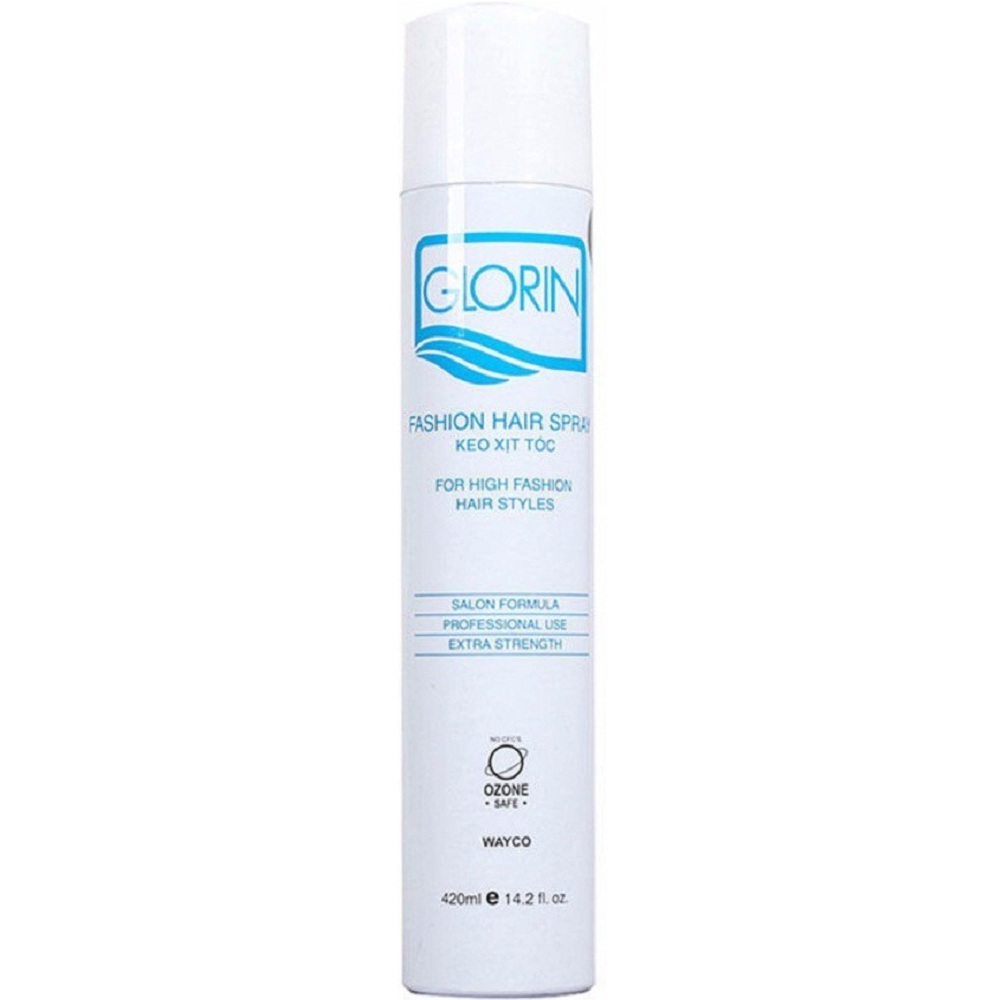 Keo Xịt Tóc Giữ Nếp Mềm Glorin 420Ml