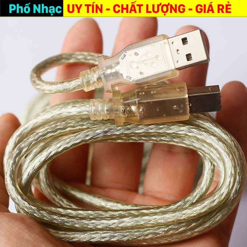 Dây cáp chỉnh vang số - cáp kết nối máy in, cable pl2303 - dây usb máy in