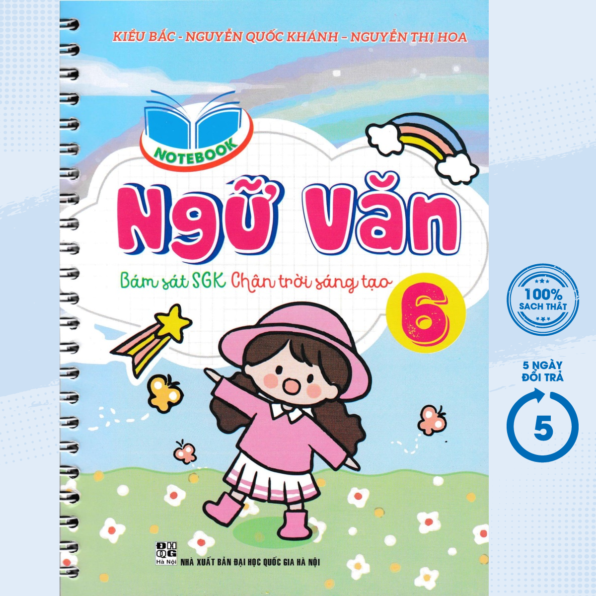 Sách - Notebook Ngữ Văn 6 (Bám Sát SGK Chân Trời Sáng Tạo) - HA - Newshop