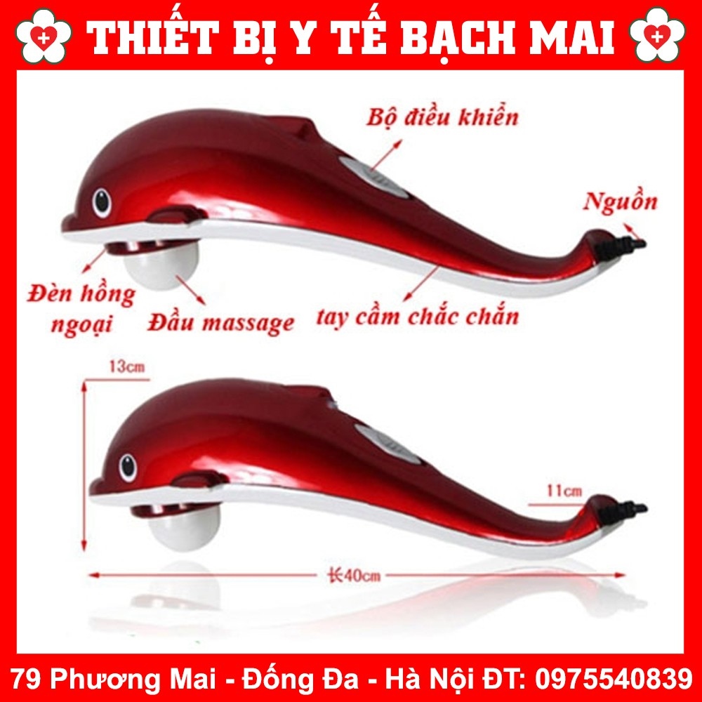 ☂ MÁY MASSAGE CÁ HEO CẦM TAY LUCASS A200 [Chính Hãng Bảo Hành 01 Năm]