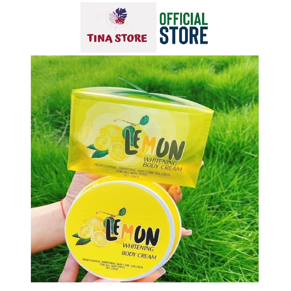 Kem Dưỡng Trắng Body Lemon Chanh 250ml - Mẫu mới