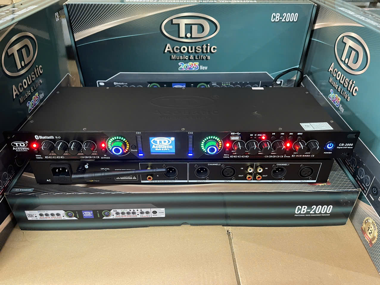 Máy nâng tiếng TD Acoustic CB 1000 - NÂNG TIẾNG TD CB 2000