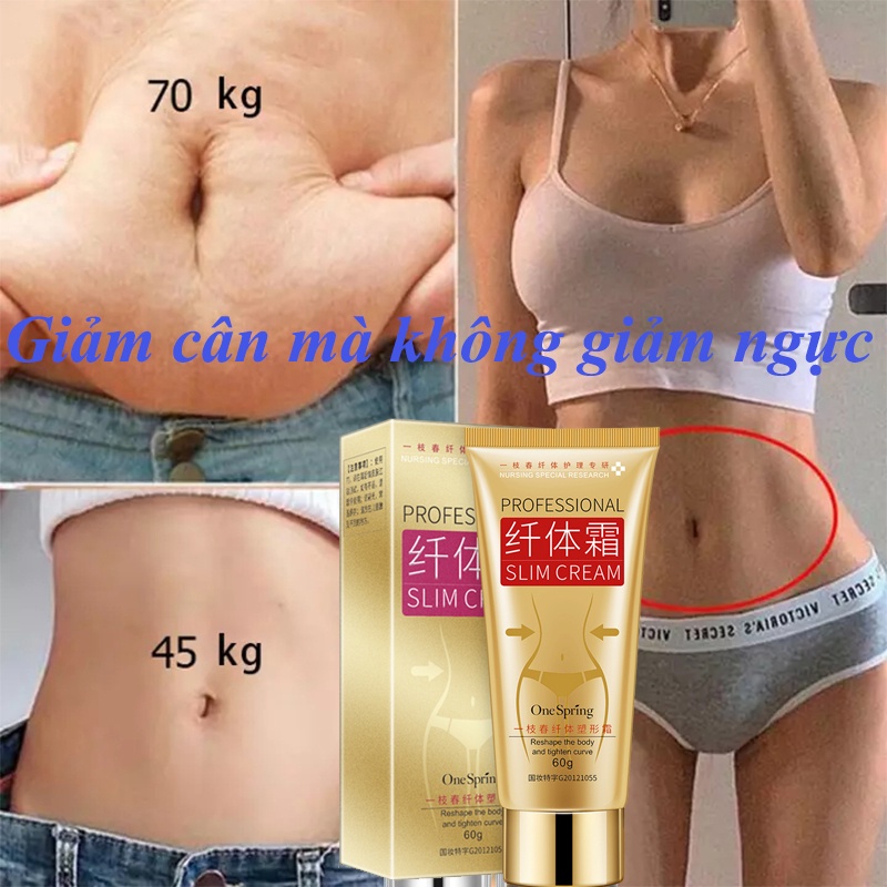 Kem tan mỡ tan mỡ bụng sau sinh gel giảm mỡ bụng săn chắc da ngăn ngừa tích tụ mỡ mới hiệu quả an toàn Kem Đốt Cháy Mỡ Thừa 60g Kem giảm cân eo bụng Giảm cân nhanh Không tập thể dục để có thân hình đẹp đường cong đẹp cho người lười