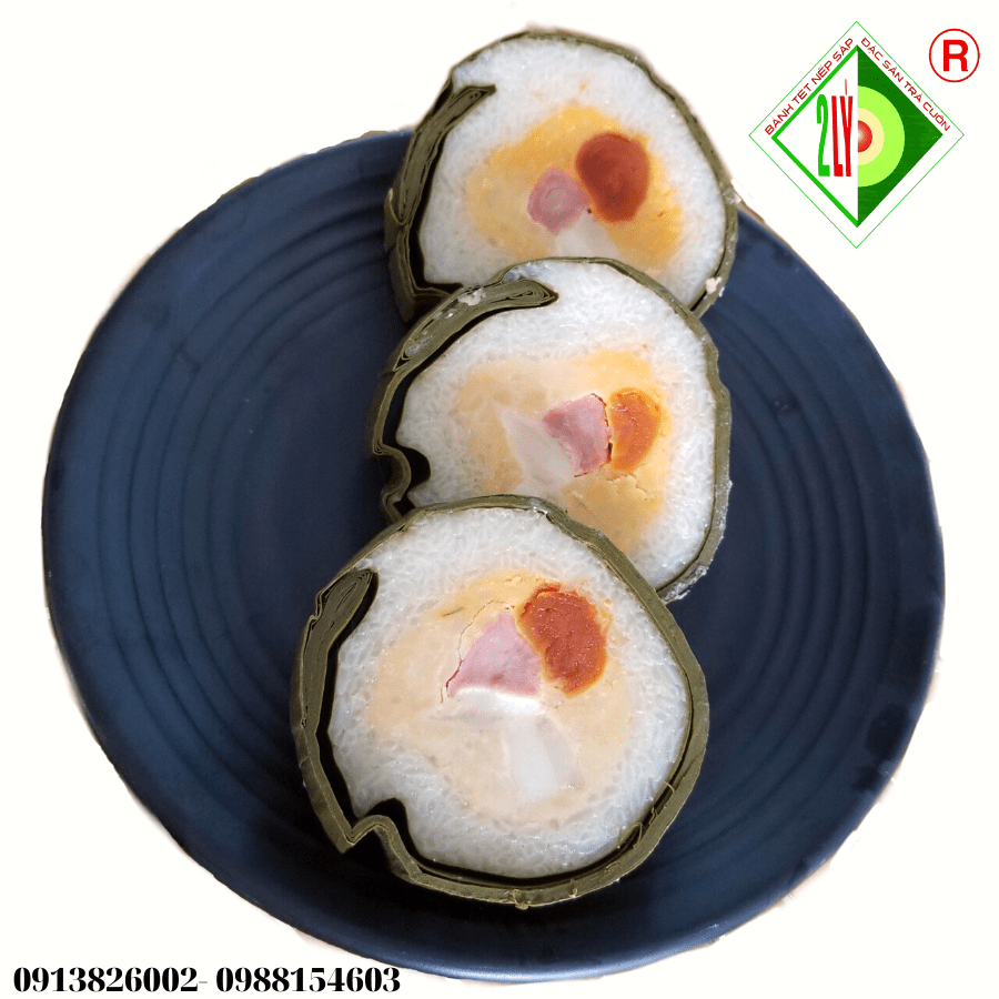 Bánh Tét Nếp Trắng Truyền Thống
