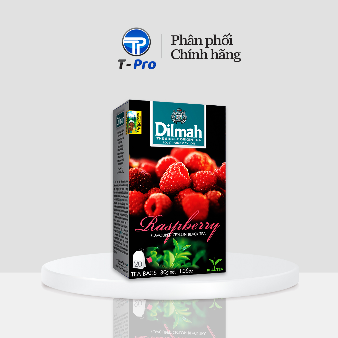 Trà Dilmah Hương Phúc Bồn Tử - Raspberry 30g