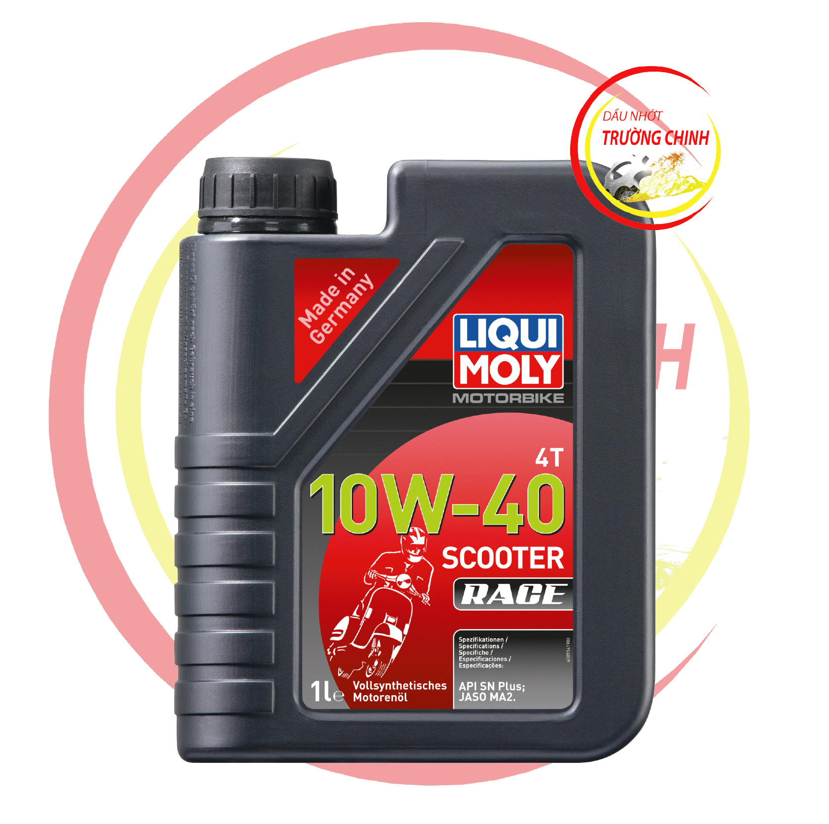 Nhớt Liqui Moly Scooter Race 10W40 dành cho xe ga