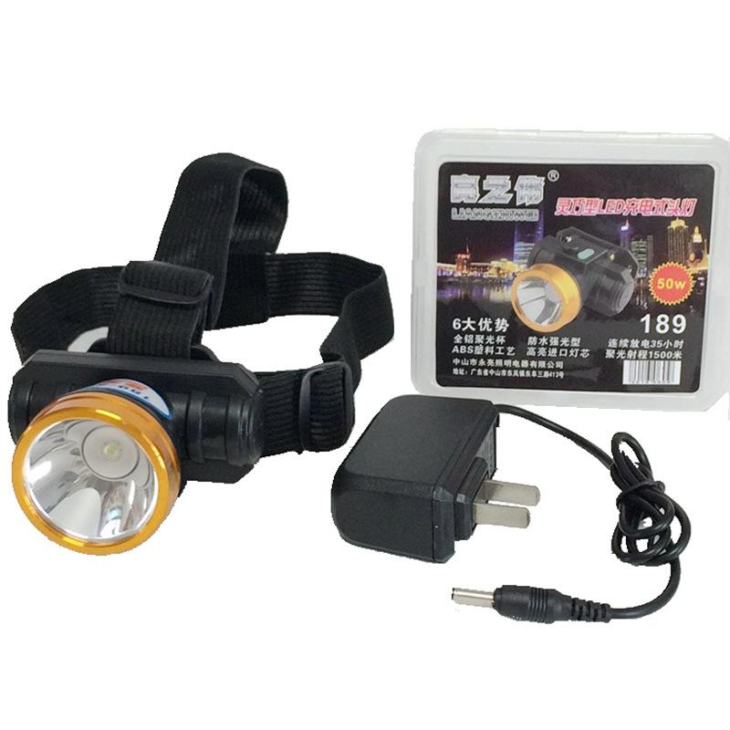 Đèn Đội Đầu 50w PIN Trâu Tặng Kèm Bộ Sạc Cao Cấp