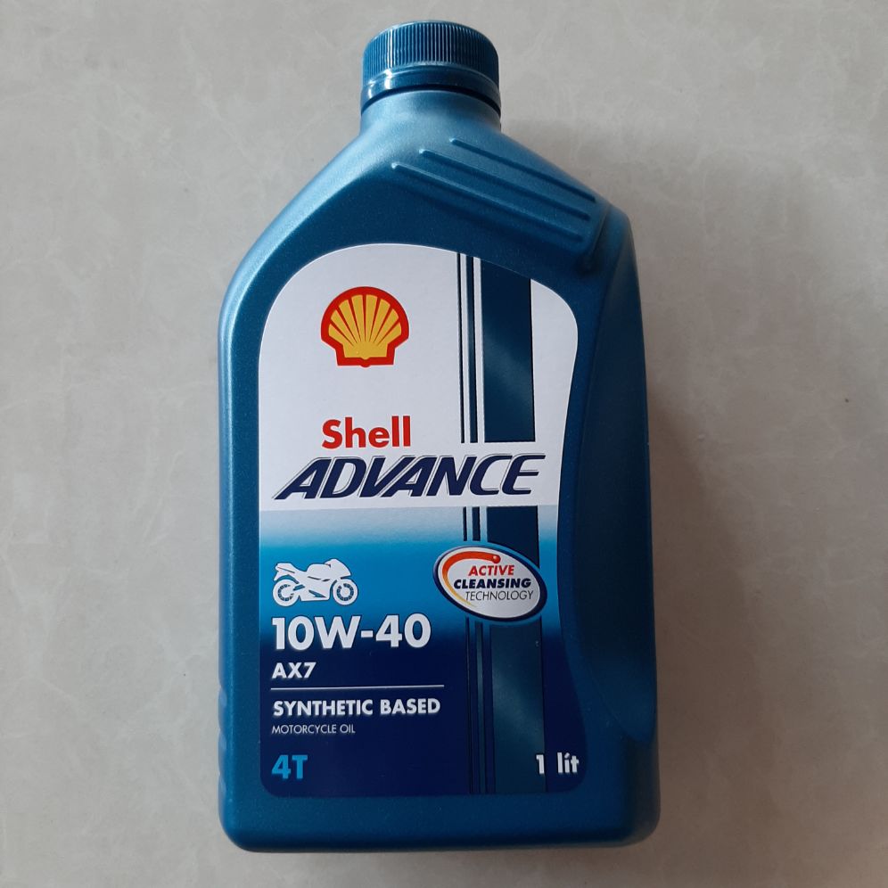 Nhớt Shell Advance 4T AX7 10W40 1L