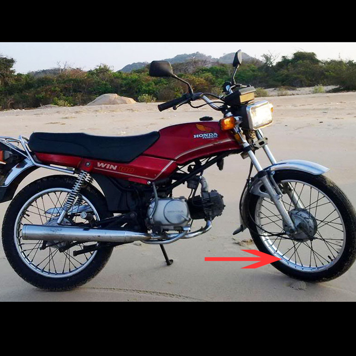 [ BẢO HÀNH ] Chống đứng - nan hoa bánh trước - bánh sau xe WIN ,gắn như zin