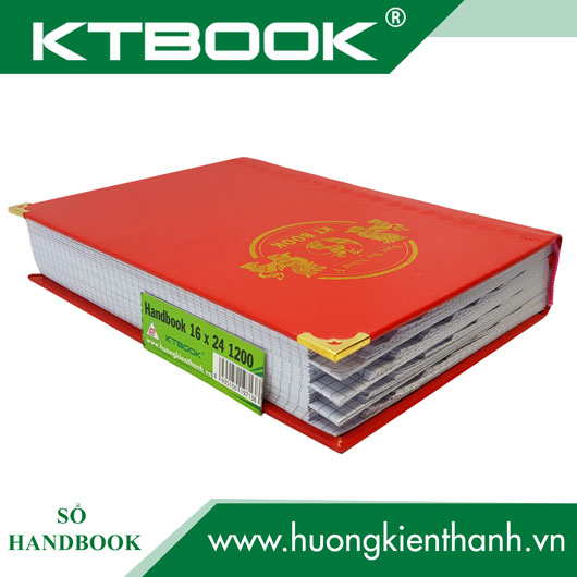 Sổ bìa da cao cấp handbook dài 1200 trang cắt góc