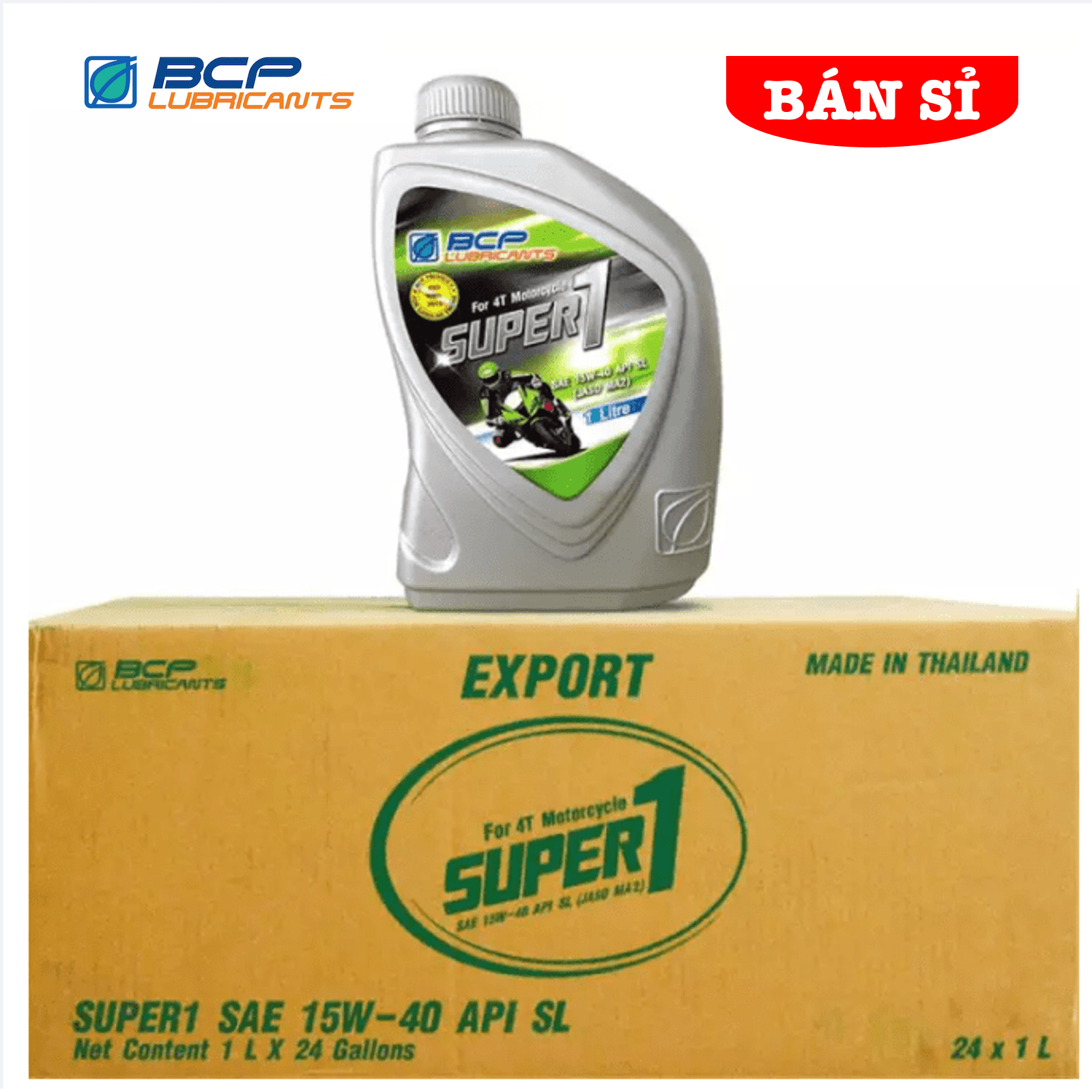 BCP SUPER 1 - 4T MOTORCYCLE 15W-40