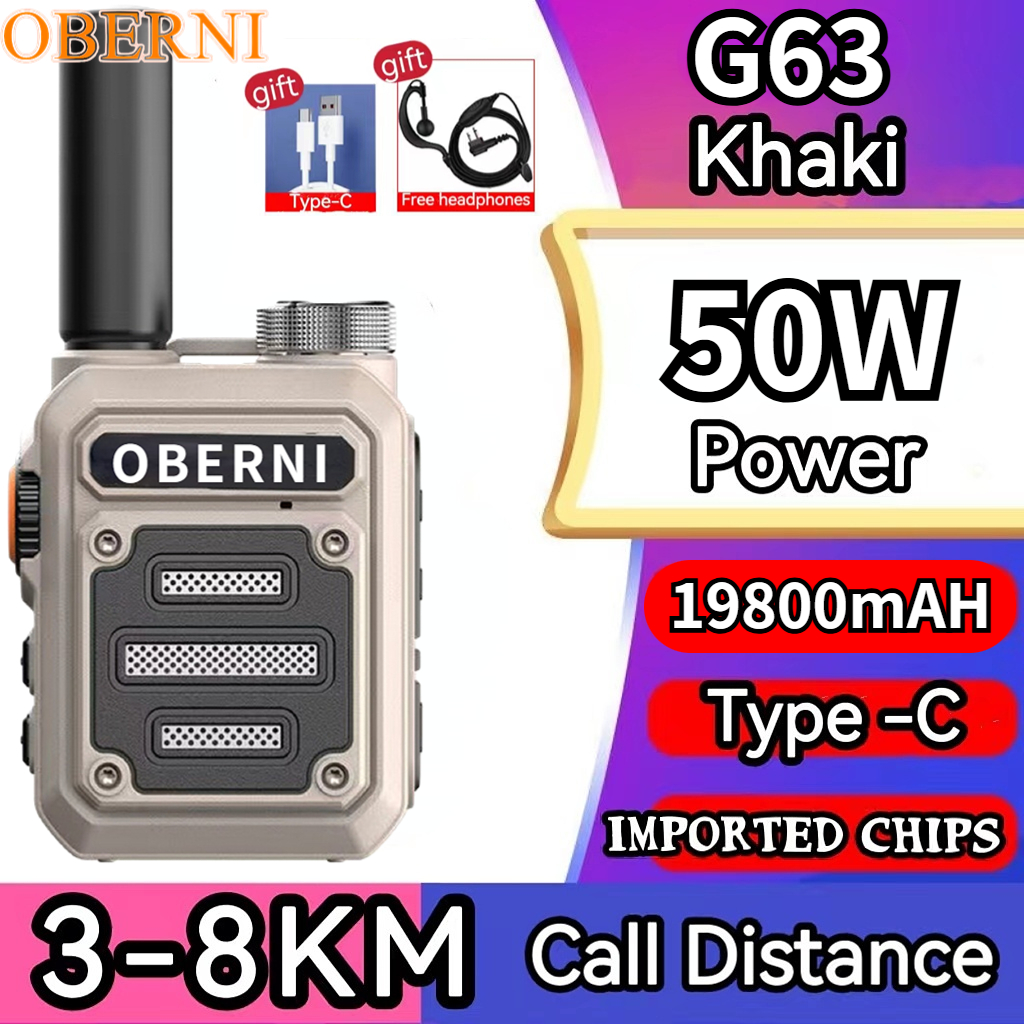 Bộ Đàm Mini 2 Phần Tự Động Phù Hợp Với Khoảng Cách Nói Chuyện Khoảng Cách 8KM Tần số sao chép