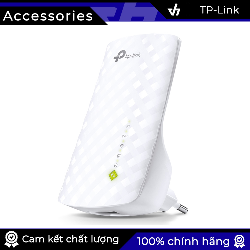 Bộ mở rộng sóng wifi TP-Link RE200 - Chuẩn AC750 2 băng tần